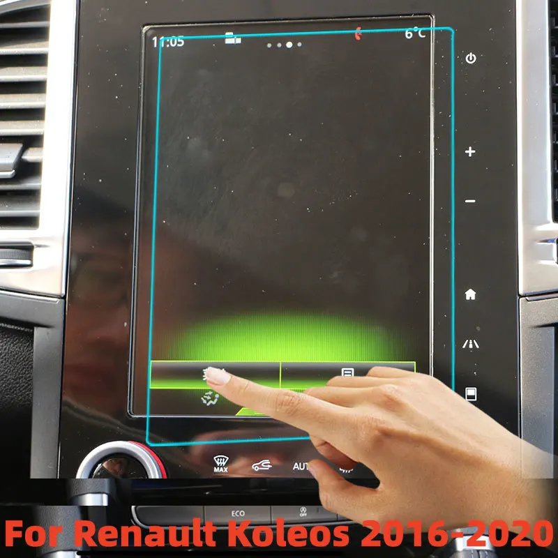 Auto GPS Navigation gehärtete Glass chirm Schutz folie für Renault Koleos 17.8 13,3 * cm Image