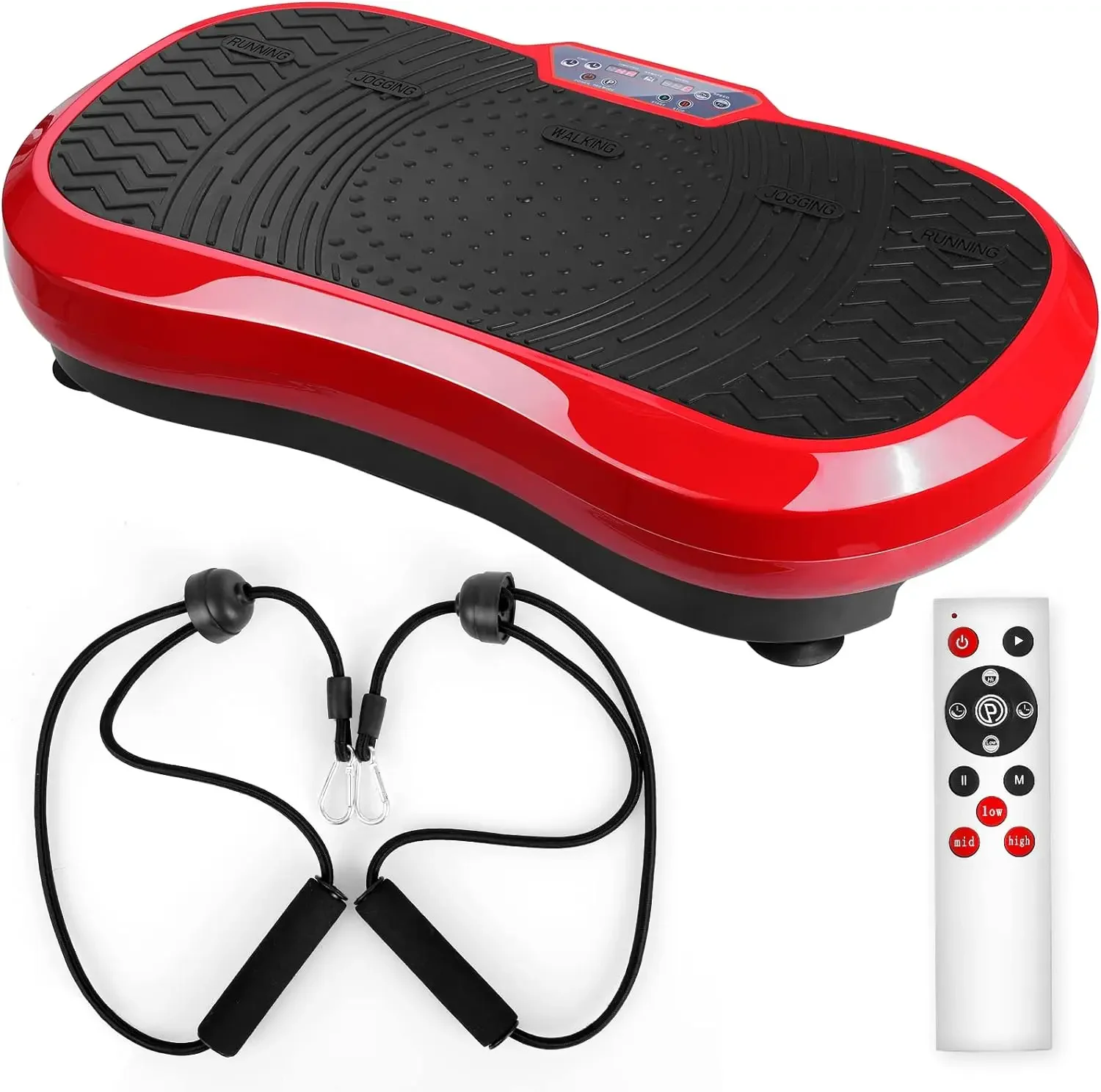 Vibrationsplatte, Trainingsgerät, Vibrationsplattform, Ganzkörpertraining, Fitness, Heimtraining, extrem leise Image