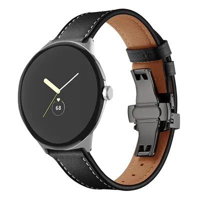 Echtes Lederband für Google Pixel Watch 2/1 Band Strap Correa Armband Smartwatch Armband Pixel Uhrenarmband Zubehör