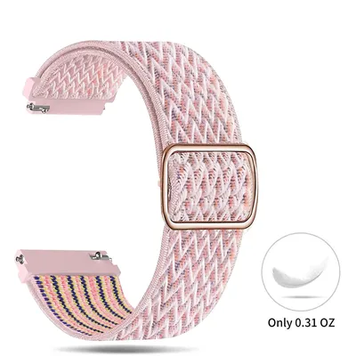 20mm 22mm geflochtene Schleife Nylonarmband für Samsung Huawei Garmin Amazfit Uhrenarmband Universal Image