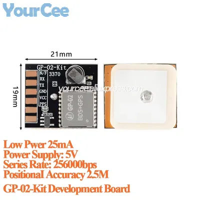 5 stücke/1 stück GP-02-Kit Entwicklung Bord GP-02 Dual Modus BDS GNSS Timing Modul Satellite Positionierung Navigation empfänger SOC Modul Image