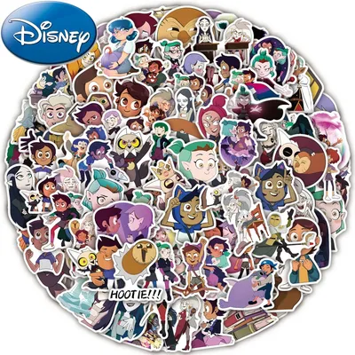 10/30/50/100 stücke lustige Karikatur die Eule Haus Disney Anime Aufkleber Spielzeug für Scrap Image