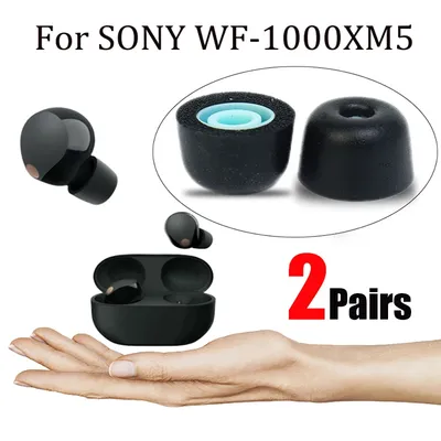 Ohrstöpsel Ersatz für Sony WF-1000XM5 Ersatz-Ohrstöpsel aus Memory-Schaum, rutschfeste Image