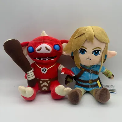 New Cute Animal Bokoblin Zelda Breath Of The Wild Toys Soft Anime Figure Link Doll Christmas