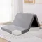 Hcore Folding Mattress,3 Inch Foldable Memory Foam Mattress, Portable Mattress Topper for Floor,