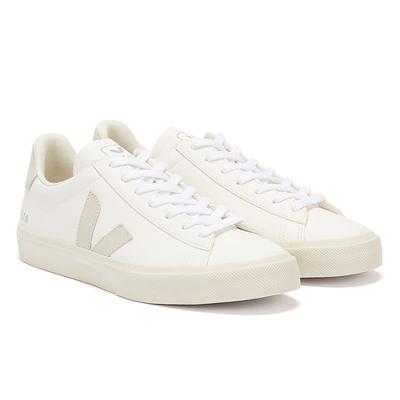 Veja Campo Womens Turnschuhe - (Weiß / Grau) Image