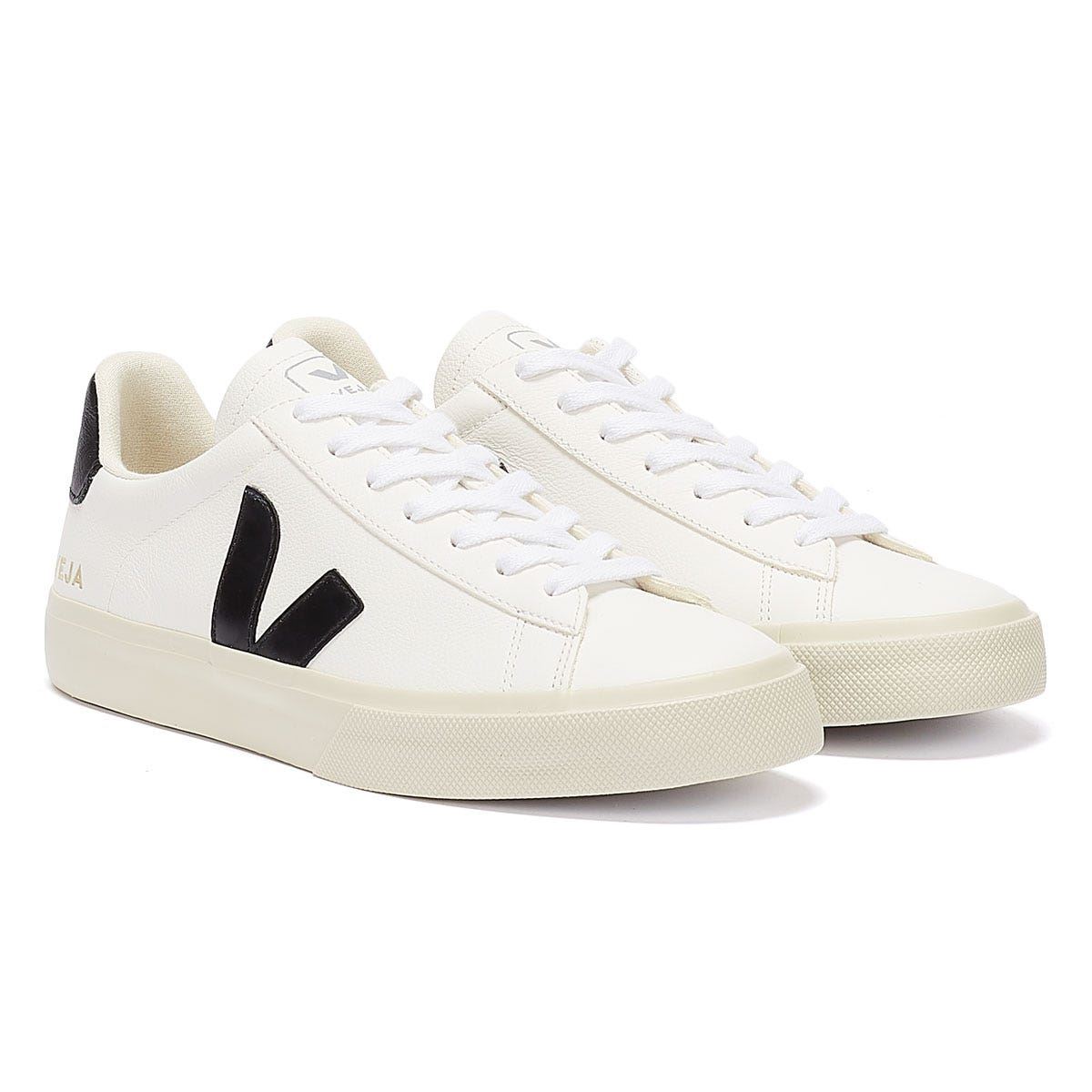 Veja Campo Womens Turnschuhe - (Weiß / Schwarz)
