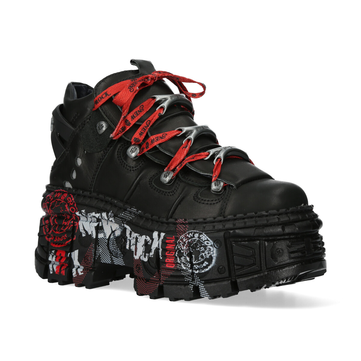 New Rock Punk Goth Lederstiefel-WALL106-C9