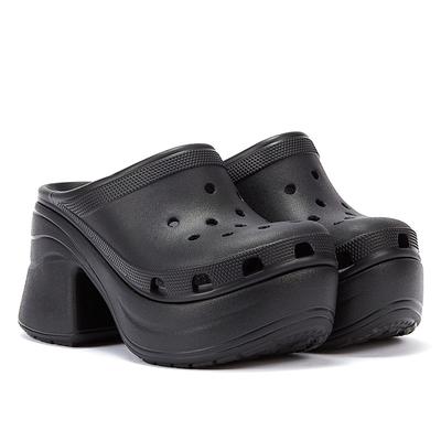 Siren Sandalen - Crocs - Thermoplastik - Schwarz