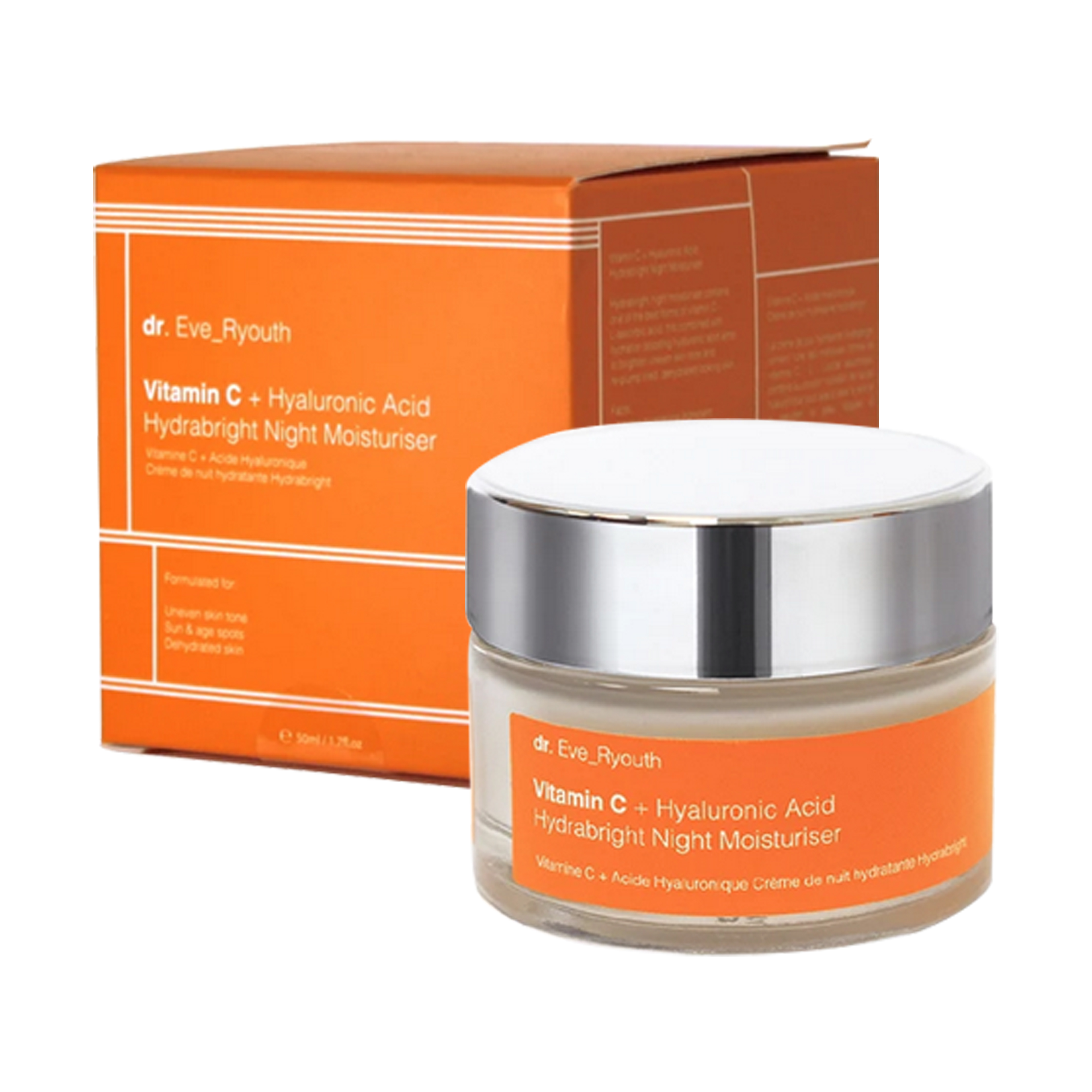 Vitamin C + Hyaluronsäure Hydrabright Night Moisturiser 50ml Image
