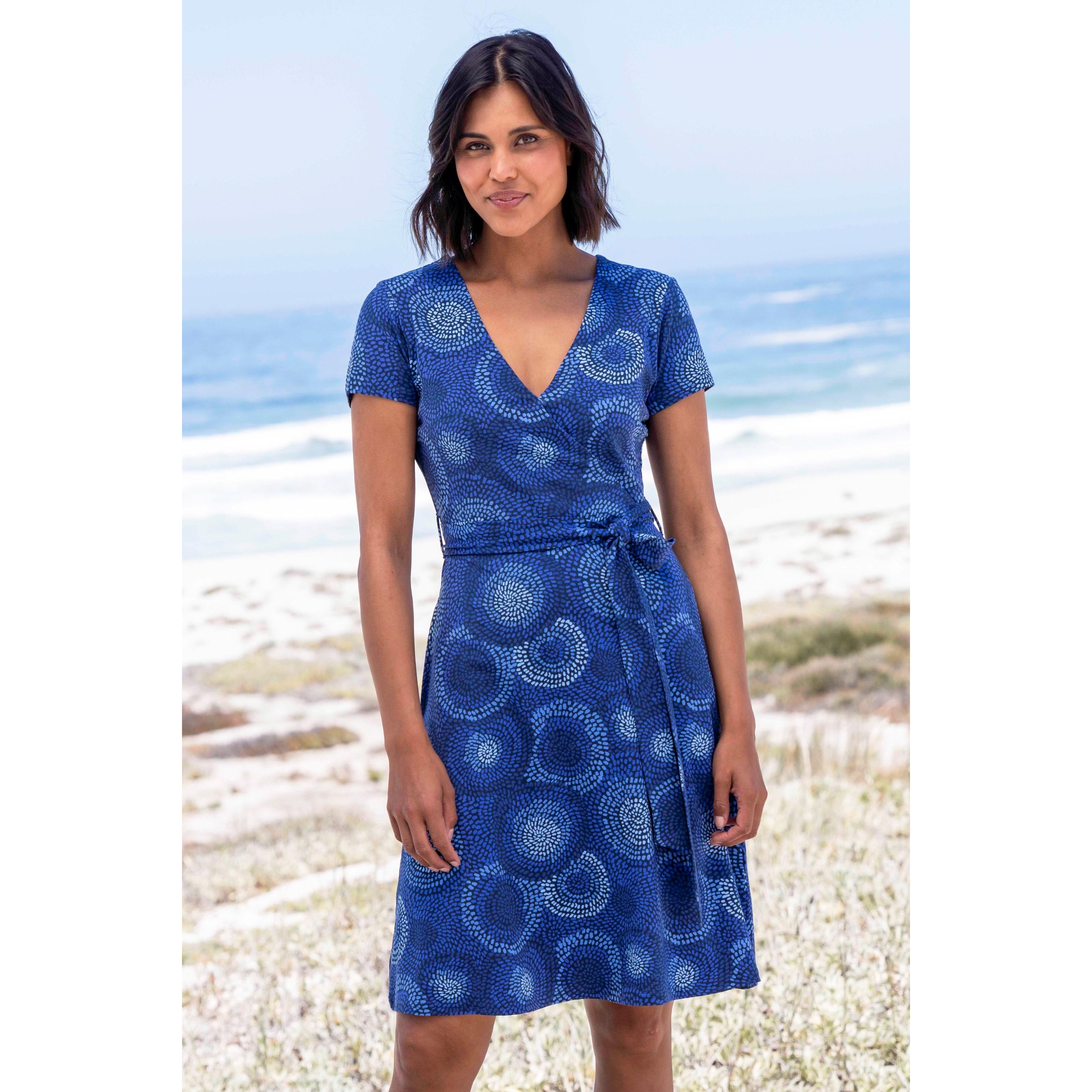 Mountain Warehouse - "Santorini" Kleid Mit UV-Schutz für Damen (Indigoblau) Image