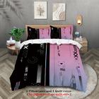 Game Duvet Cover Set - Includes Duvet Cover and Pillowcases - Fun and Vibrant Gaming-Themed Design - Soft and Comfortable Fabric - Perfect for Gamers and Adding a Playful Touch to Your Bedroom Decor
