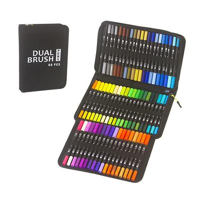 Drawing Markers Pens Calligraphy Pens Brush Markers for Student Coloring Books Calligraphy Drawing Sketching