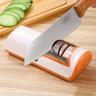 Knife Sharpener Professional 2-Stage Electric Knife Sharpener Quick Sharpening and Polishing Function for Kitchen Knives