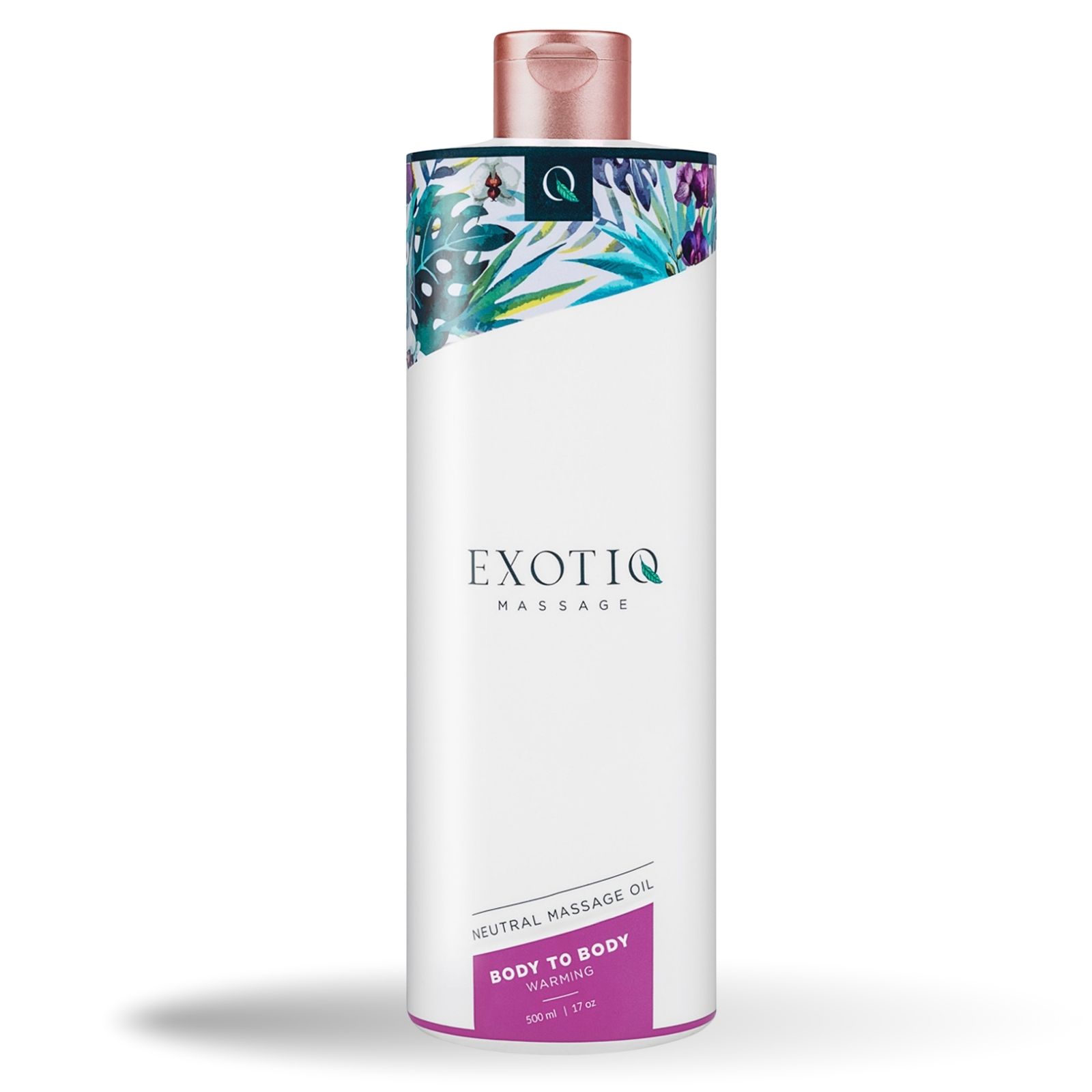 Exotiq - Olio da massaggio riscaldante 500 ml