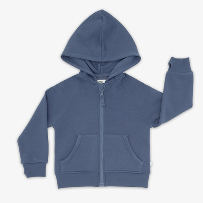 Vintage Navy Zip Hoodie - 18-24 months