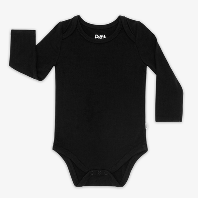Black Long Sleeve Bodysuit - 18-24 months