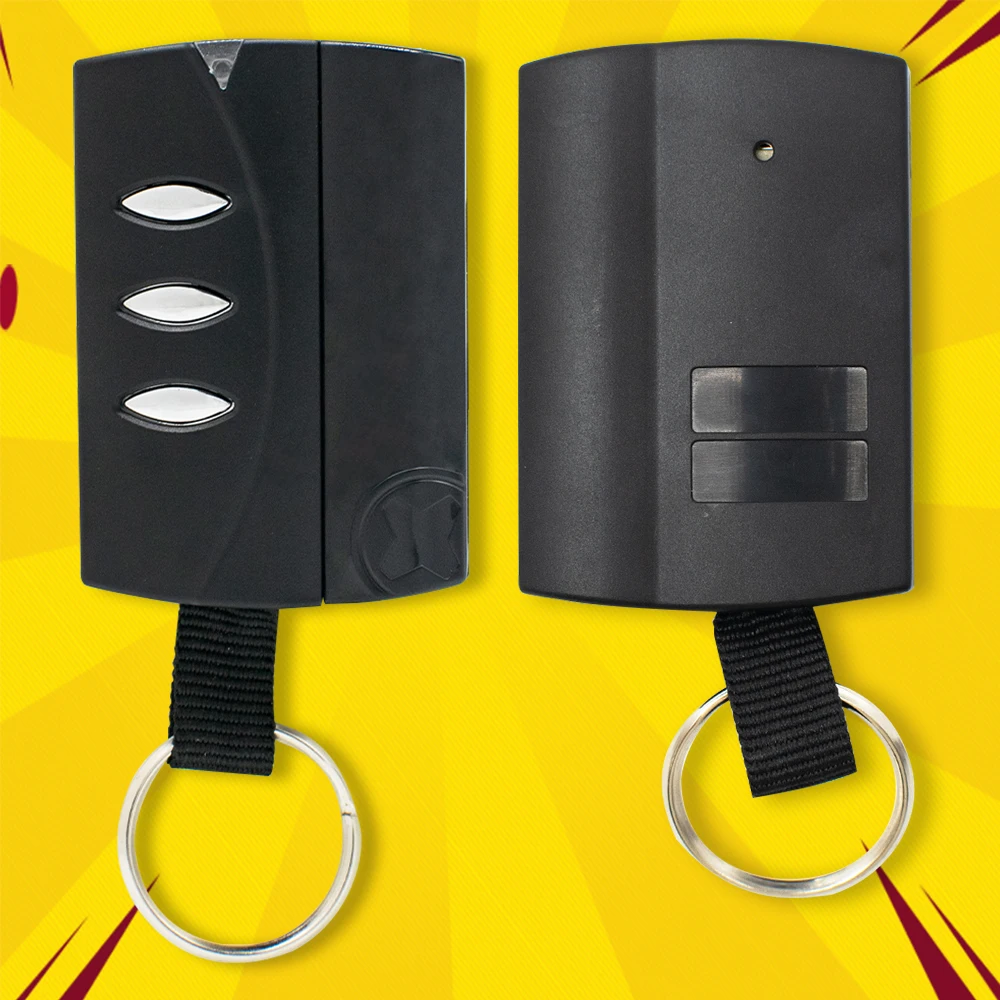 PUJOL 433,92 MHz Rolling Code Garagenfernbedienung für VARIO Black, VARIO OCEAN, VARIO MARS 3-Tasten-Sender Image