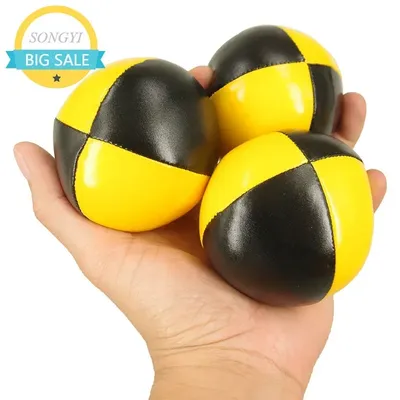 Children‘S Outdoor Sport Ball 1Pcs Juggling Balls Set Circus Balls with 4 Panel Design for Kids and