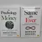 2 Bücher von Morgan Housel die Psychologie des Geldes und das gleiche wie immer Buch in Englisch