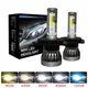 2 pezzi LED H4 H7 faro per auto H1 lampadina a LED H8 H11 9005 HB3 9006 HB4 9004 HB1 H3 HB5 H13 luci a led 20000LM Turbo lampada 12V