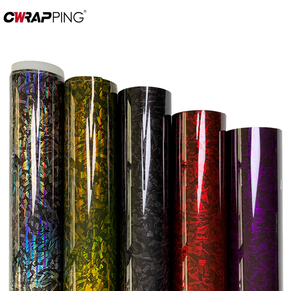 Carbon Fiber Vinyl Auto Tuning Auto Aufkleber Wasserdicht Klebstoff Vinyl Motorrad Aufkleber Anti Kollision Film für Auto Zubehör Image
