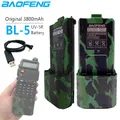 BL-5 3800mAh Baofeng UV-5R 7.4V Li-on Batteria UV 5R Cavo di ricarica USB per Walkie Talkie UV5R UV-5RE Plus BF-F8 + UV-5RA uv5r