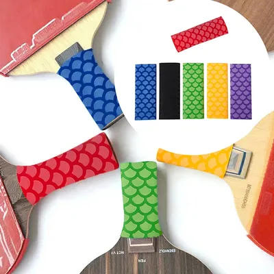 Tischtennis schläger für Overgrip-Griff band wärme schrumpf bares Material Tischtennis-Set Fledermaus griffe Schweiß band zubehör Image