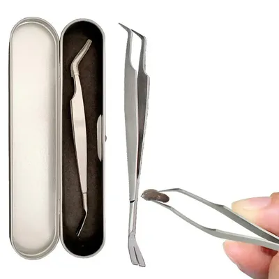 Dual-Tipped Tick Remover Tool Professional Tick Removal Tweezers Pets Flea and Tick Removal Tick Remover Tools for Pet Dog Cat