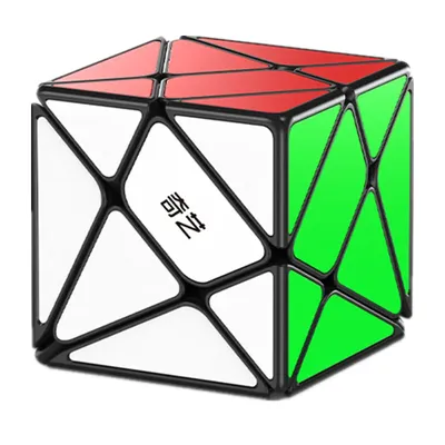 Qiyi Embedded Tile Design Fisher S / Windmühle S / Axis S Zauberwürfel Puzzle Geschwindigkeit Zauberwürfel Bildung Lernen Cubo Magico Spielzeug Image