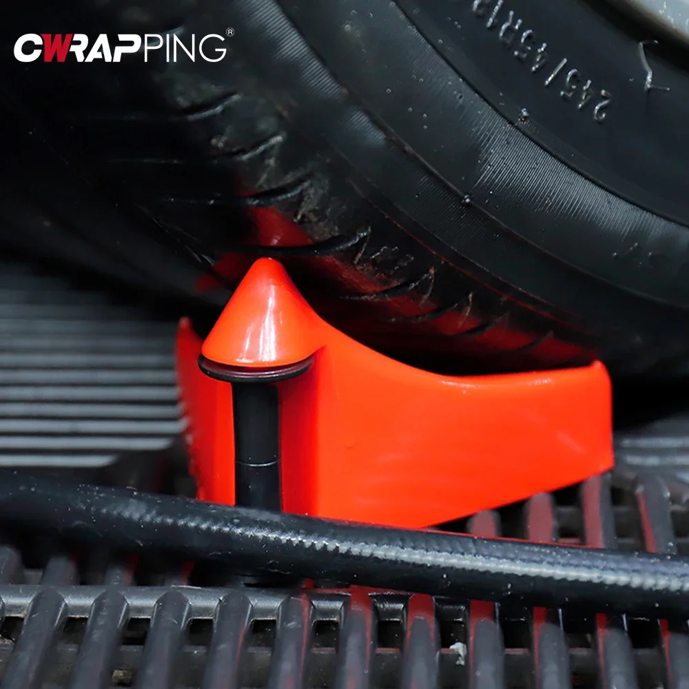 Auto Schlauch Rutsche Reifen Keil Waschen Rohr Anti-prise Werkzeuge Tragbare Reifen Keil Universal Auto Waschen Wasser Rohr Auto Detaillierung werkzeuge Image