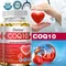 Coenzyme Q10 (CoQ10) 500 Mg Capsules Antioxidant, Heart Health, Blood Pressure Levels and Immune