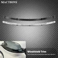 Parabrezza Trim Moto Nero/Cromo Parabrezza Accessori Per Harley Touring Electra Glide FLHT Street Glide FLHX CVO 96-13