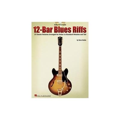 12-bar Blues Riffs by Dave Rubin (Mixed media product - Hal Leonard Corp)