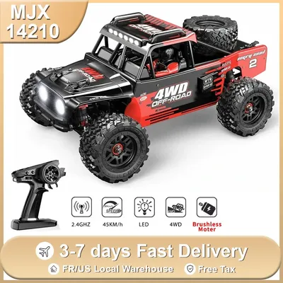 MJX 14209 Hypergo 1/14 V2.0 Rc Remote Control Car 3S/2S Battery 4WD Off-road Racing RC Truck 2.4G