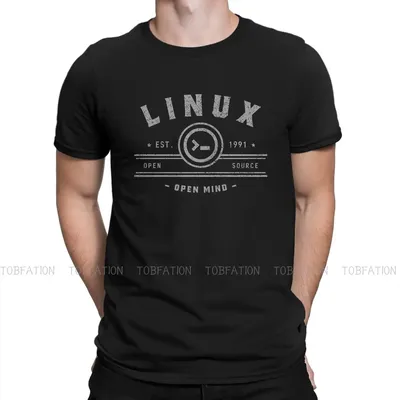 Linux - Exclusive Linux T-shirt. Ideal as a gift Graphic TShirt Linux GNU Minix Unix Printing Tops