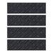 Set of 4 Water & Dirt Shield Lattice Stair Tread Mats - Dark Brown - Frontgate