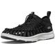 KEEN Womens Uneek O3 Textile Synthetic Black Star White Sandals 7 UK