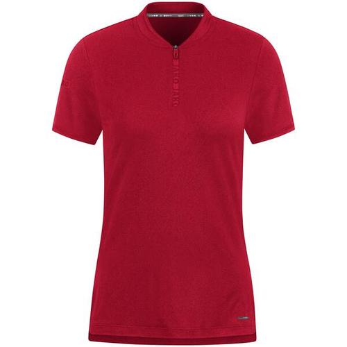 JAKO Damen Polo Polo Pro Casual, Größe 40 in chili rot