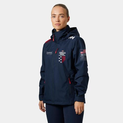 Helly Hansen Women's American Magic Crew Hooded Sailing Jacket 2.0 XL