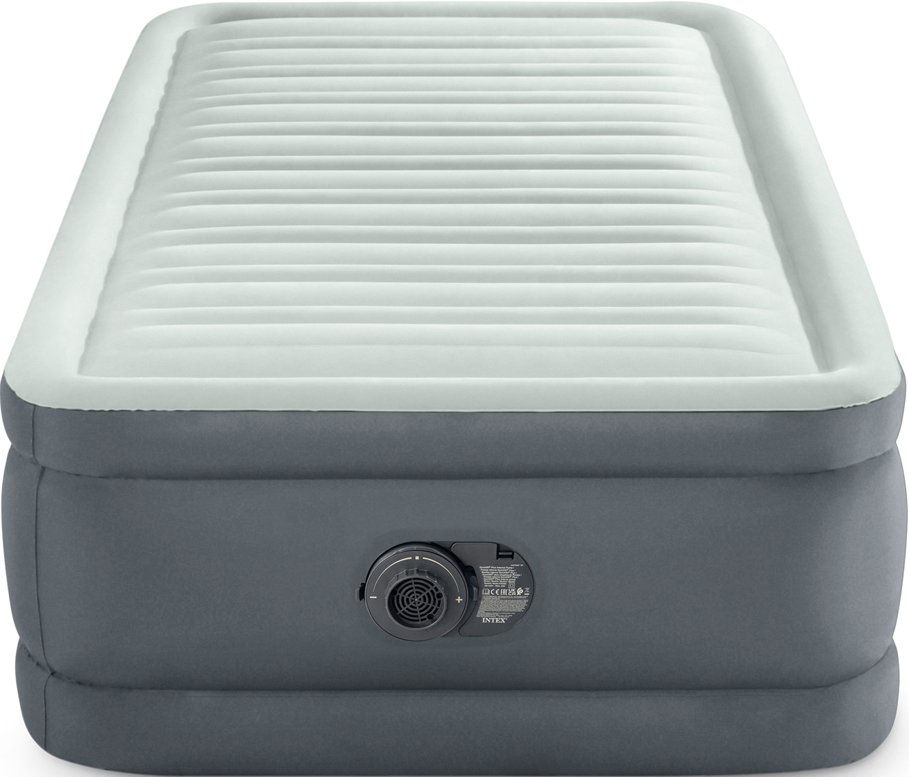 Luftbett INTEX "PremaireElevated" Gr. 99, grau, Luftbetten, B/H/L: 99cm x 46cm x 191cm, PVC, Viskose, B:99cm H:46cm L:191cm