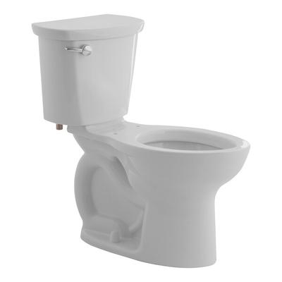 American Standard Cadet PRO Right Height 215AA104.222 Linen Vitreous China Floor-Mount Chair Height Elongated Toilet with 12" Rough-In - 1.28 GPF
