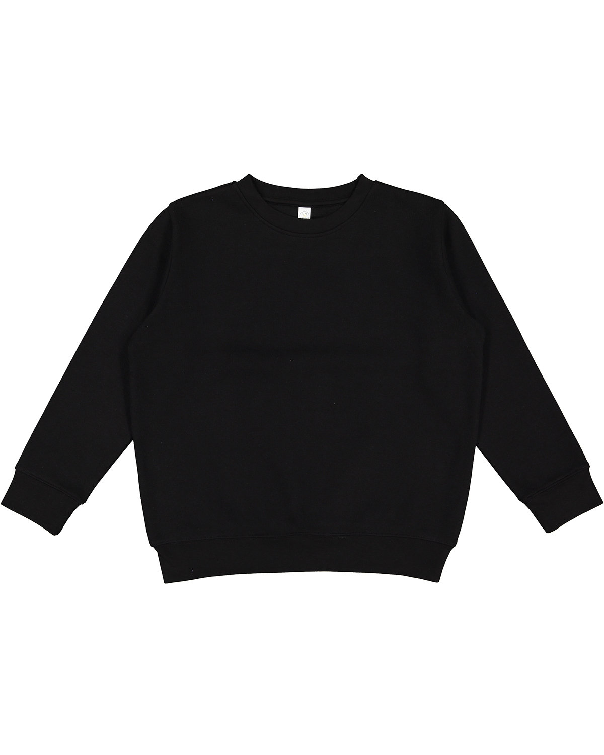 LAT L2225 Youth Fleece Sweatshirt in Black size XL | Cotton/Polyester Blend 2225LA, 2225