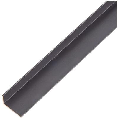 Alberts Winkelprofil, ungleichsch., Alu schwarz elox., LxBxHxS 1000 x 20 x 10 x 1,0 mm Image