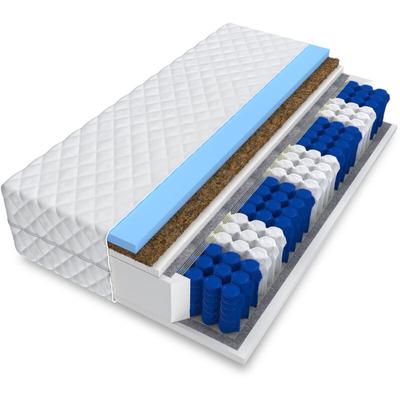 Matratze titan max 9 Zonen 160x200 Premium Hybrid foam 27 cm Taschenfederkern kokos H2 H3 Image