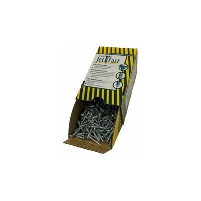 Jet-Fast® Spanplattenschrauben TX20 5,0x30 Silverline 500 Stck/Paket-Copy Image
