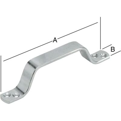 Vormann - Handgriff verzinkt 200x20mm