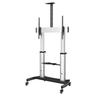 StarTech.com Mobile TV Stand girevole su ruote - Carrello porta TV resistente per schermi da