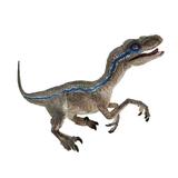 Musatteng Multiplication Table Push Button Blue Velociraptor Dinosaur Action Figure Animal Model Toy Collector Building for Kids Ages Bead Set for Kids 4-6 Boys