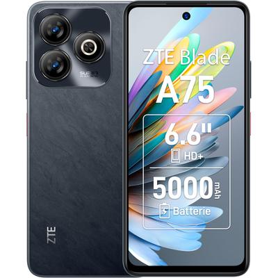 ZTE Smartphone "Blade A75", schwarz, 128 GB, Mobiltelefone